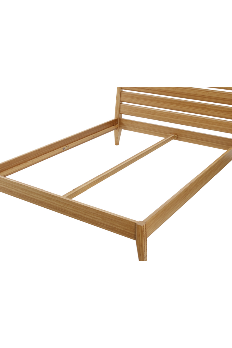 Beveled Bamboo Platform Bed | Greenington Sienna | Woodfurniture.com