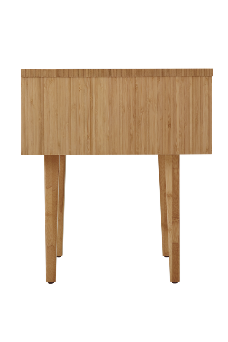 Beveled Bamboo 1-Drawer Nightstand | Greenington Sienna | Woodfurniture.com