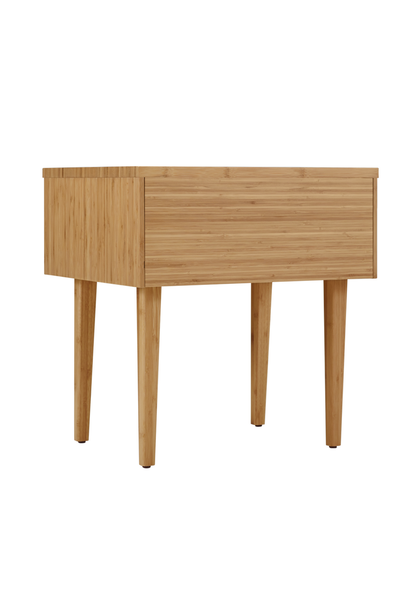 Beveled Bamboo 1-Drawer Nightstand | Greenington Sienna | Woodfurniture.com