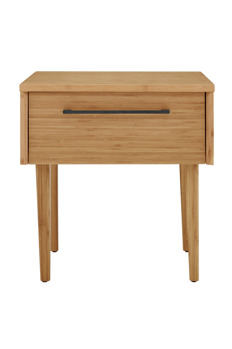 Beveled Bamboo 1-Drawer Nightstand | Greenington Sienna | Woodfurniture.com