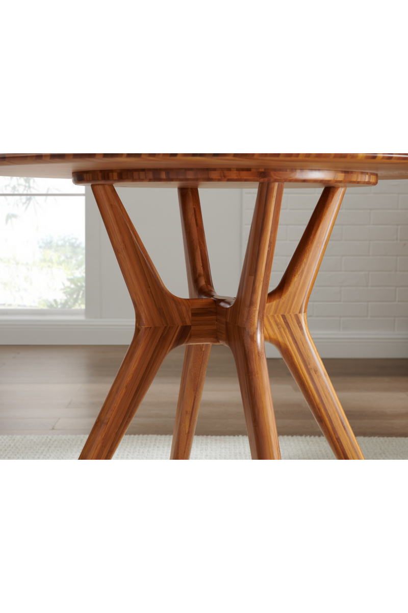 Modern Solid Bamboo Dining Table | Greenington Sitka | Woodfurniture.com