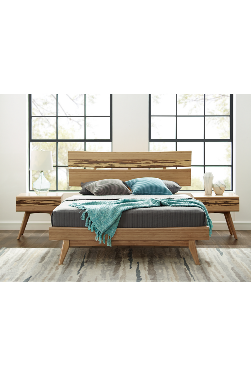 Solid Bamboo Platform Bed | Greenington Azara | Woodfurniture.com