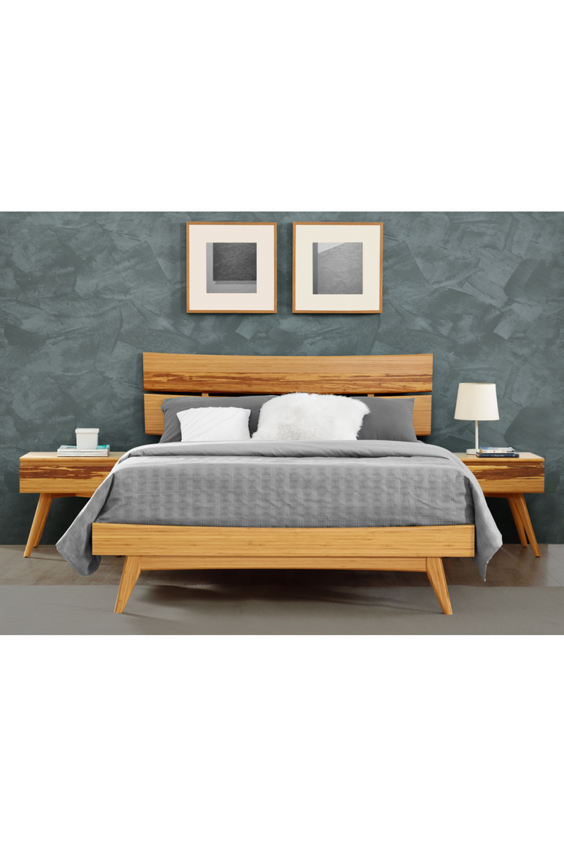 Solid Bamboo Platform Bed | Greenington Azara | Woodfurniture.com