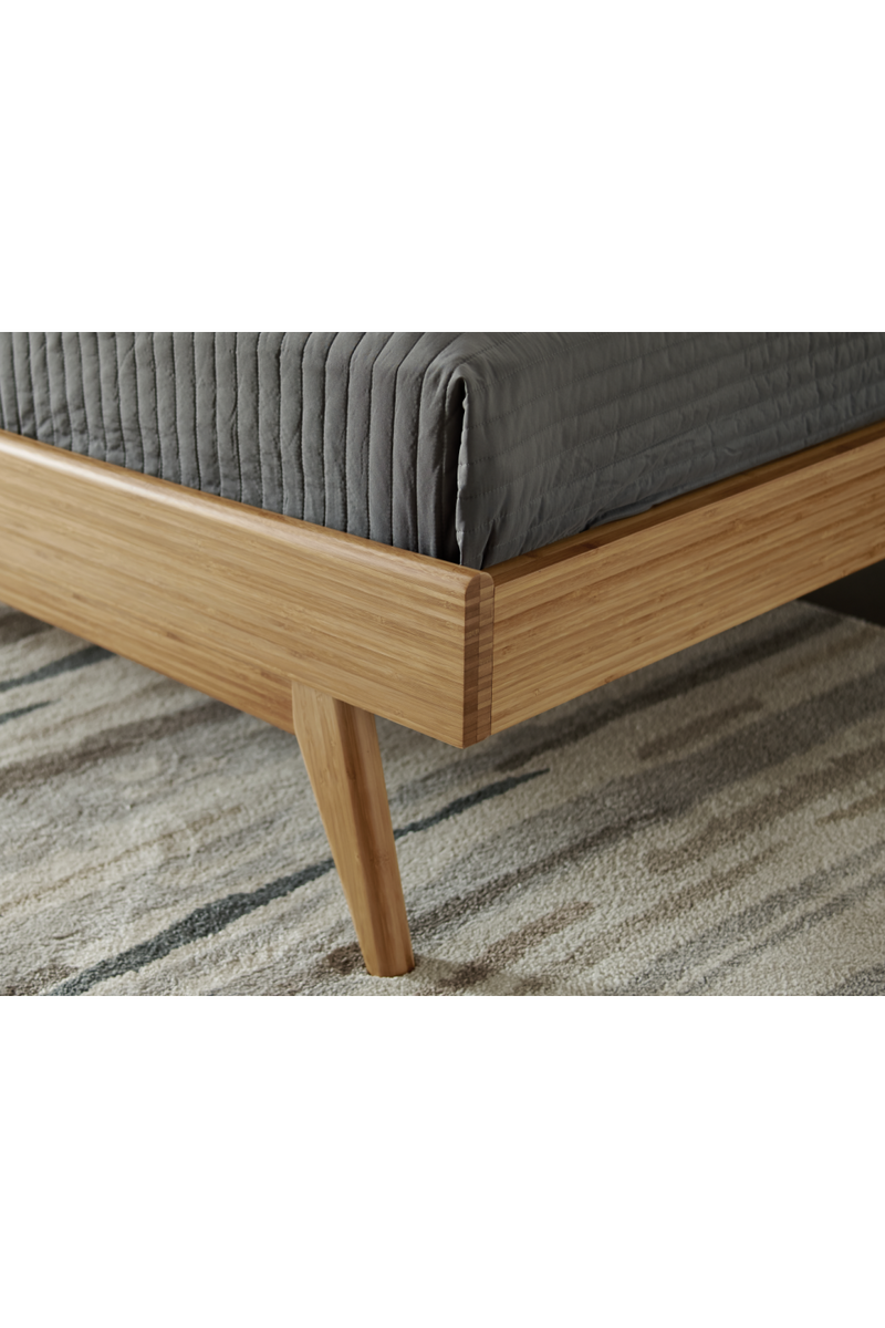 Solid Bamboo Platform Bed | Greenington Azara | Woodfurniture.com