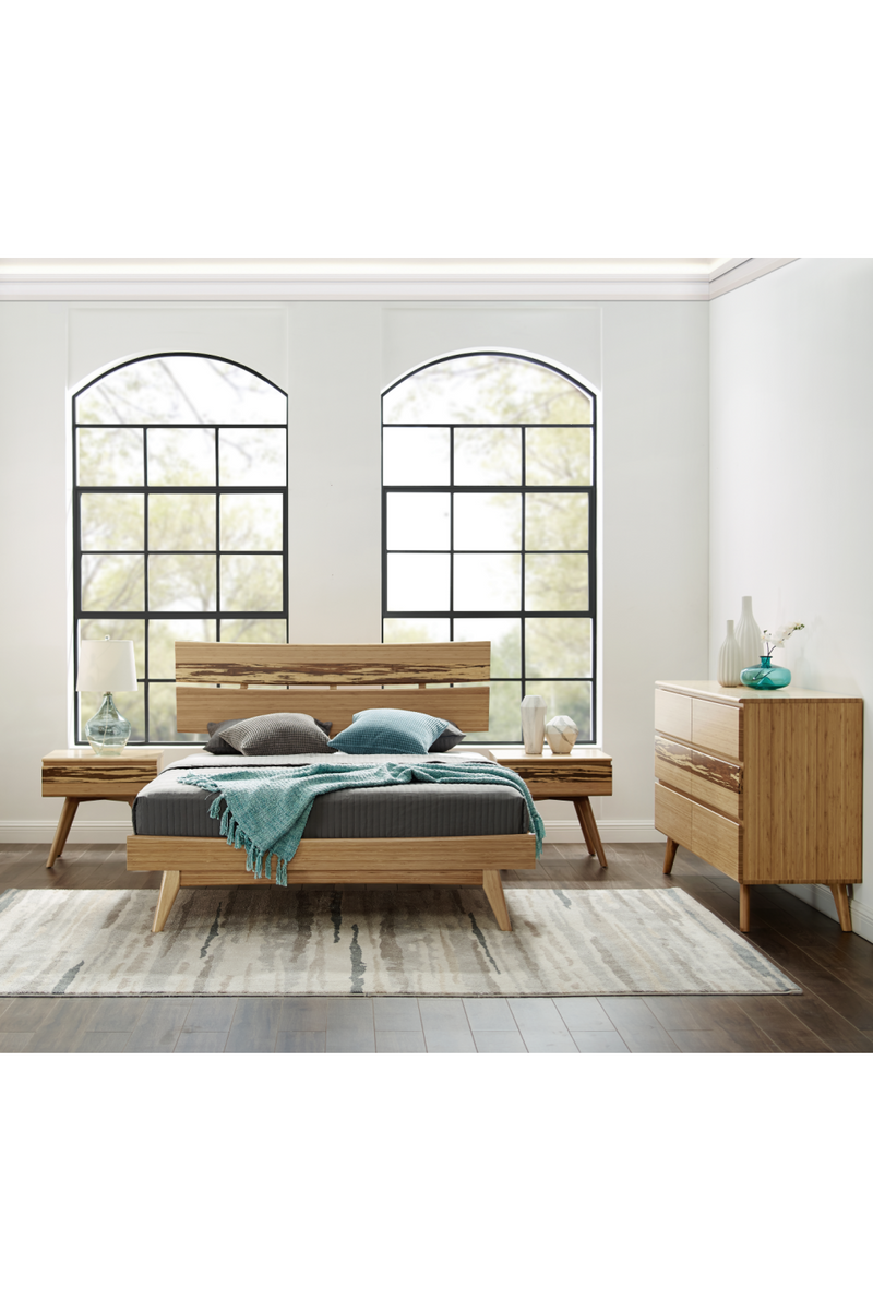 Solid Bamboo Platform Bed | Greenington Azara | Woodfurniture.com