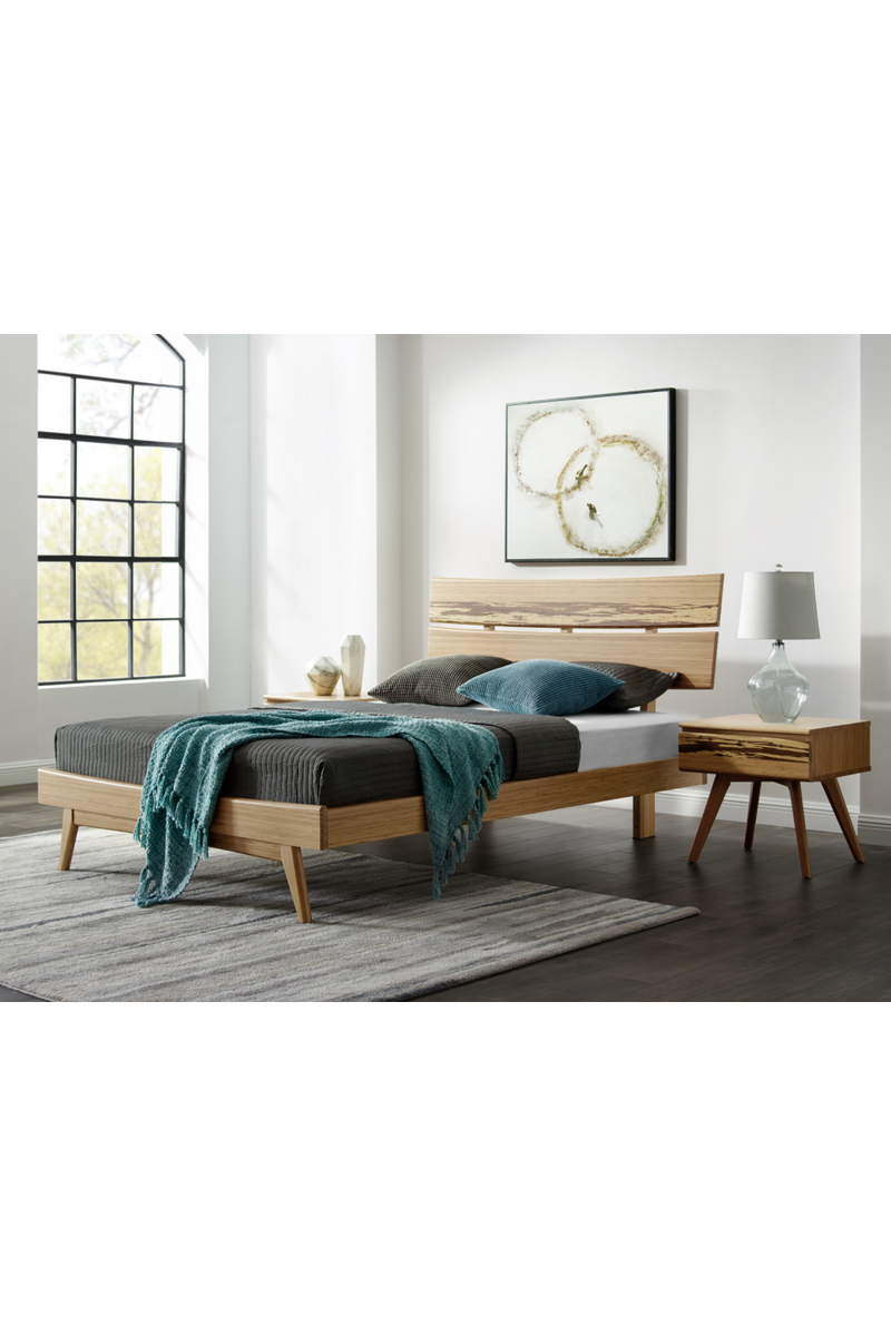 Solid Bamboo Platform Bed | Greenington Azara | Woodfurniture.com