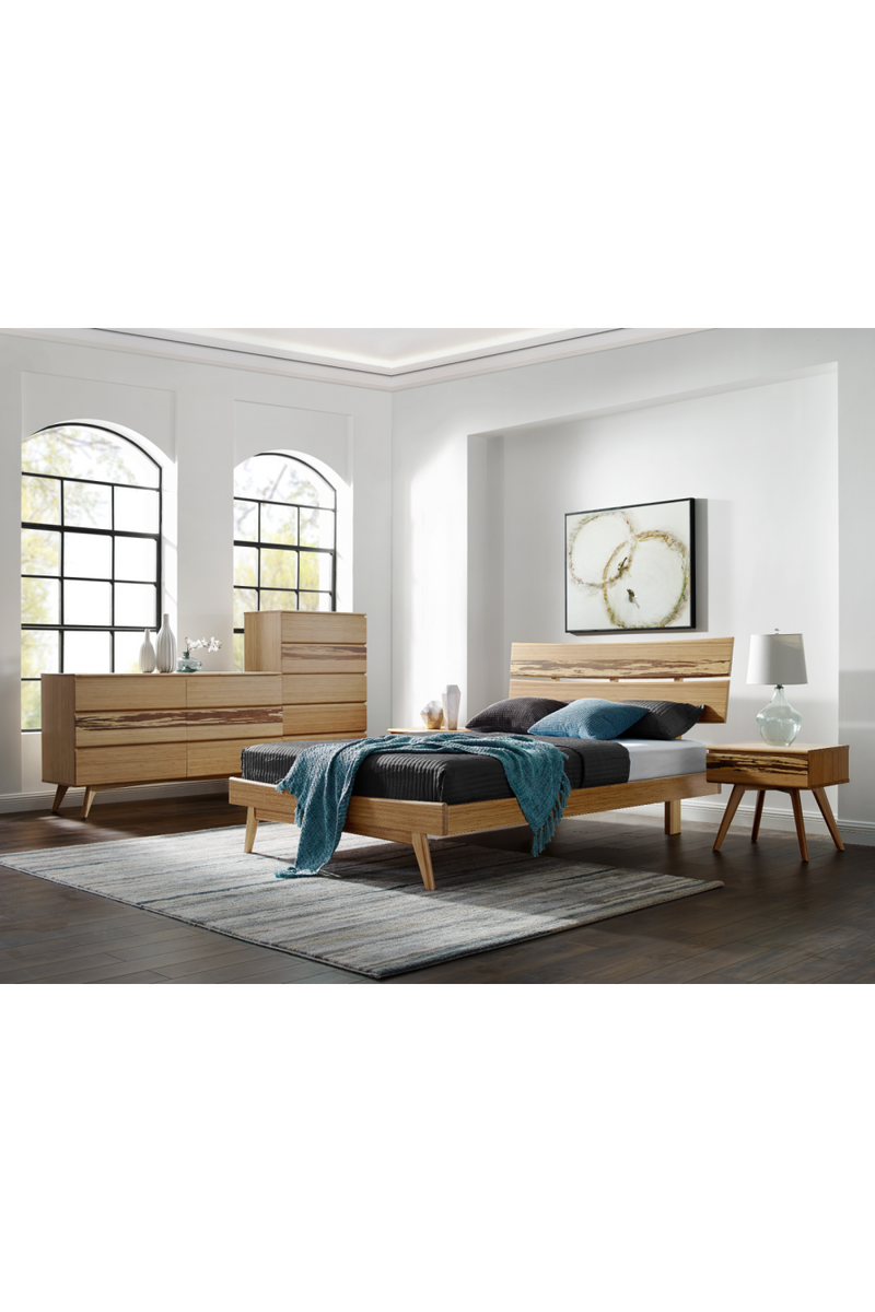 Solid Bamboo Platform Bed | Greenington Azara | Woodfurniture.com