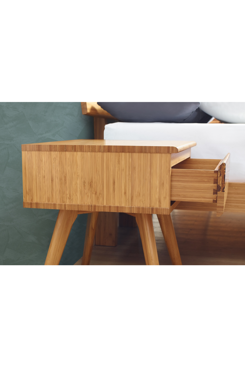 Tiger Bamboo 1-Drawer Nightstand | Greenington Azara | Woodfurniture.com