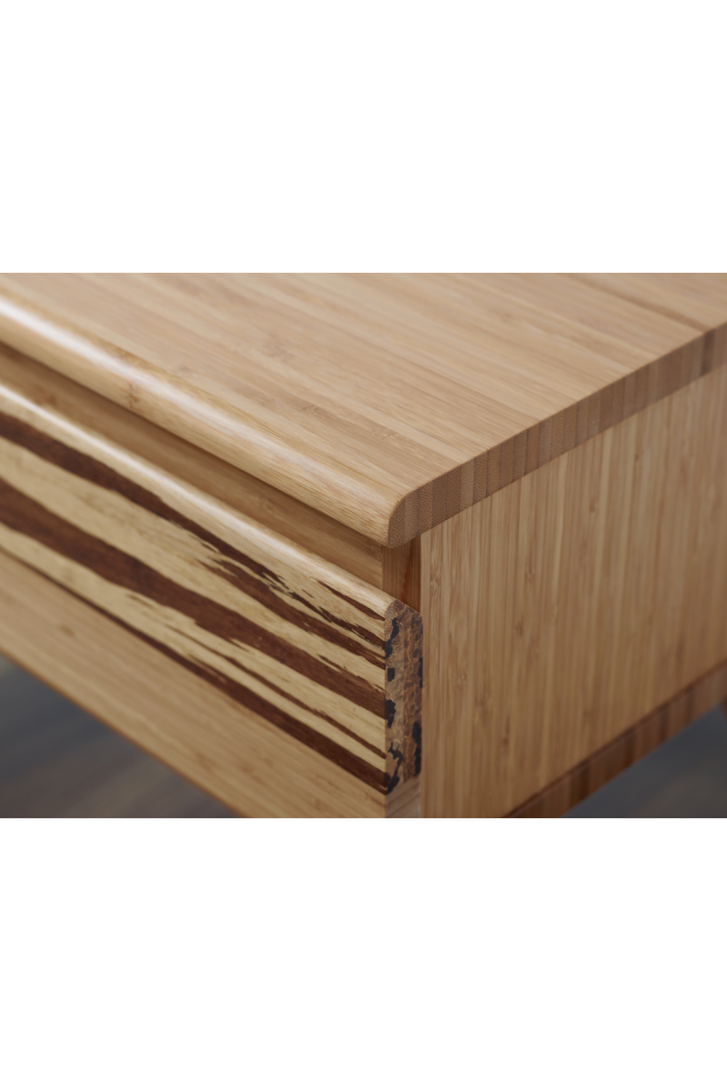 Tiger Bamboo 1-Drawer Nightstand | Greenington Azara | Woodfurniture.com