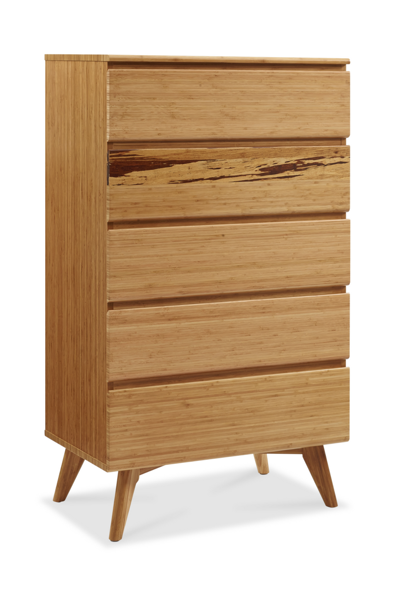 Bamboo High Drawer Chest | Greenington Azara | Woodfurniture.com