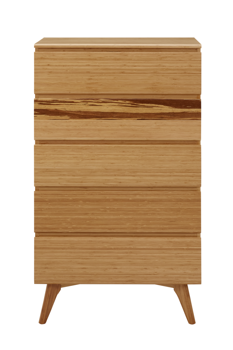 Bamboo High Drawer Chest | Greenington Azara | Woodfurniture.com