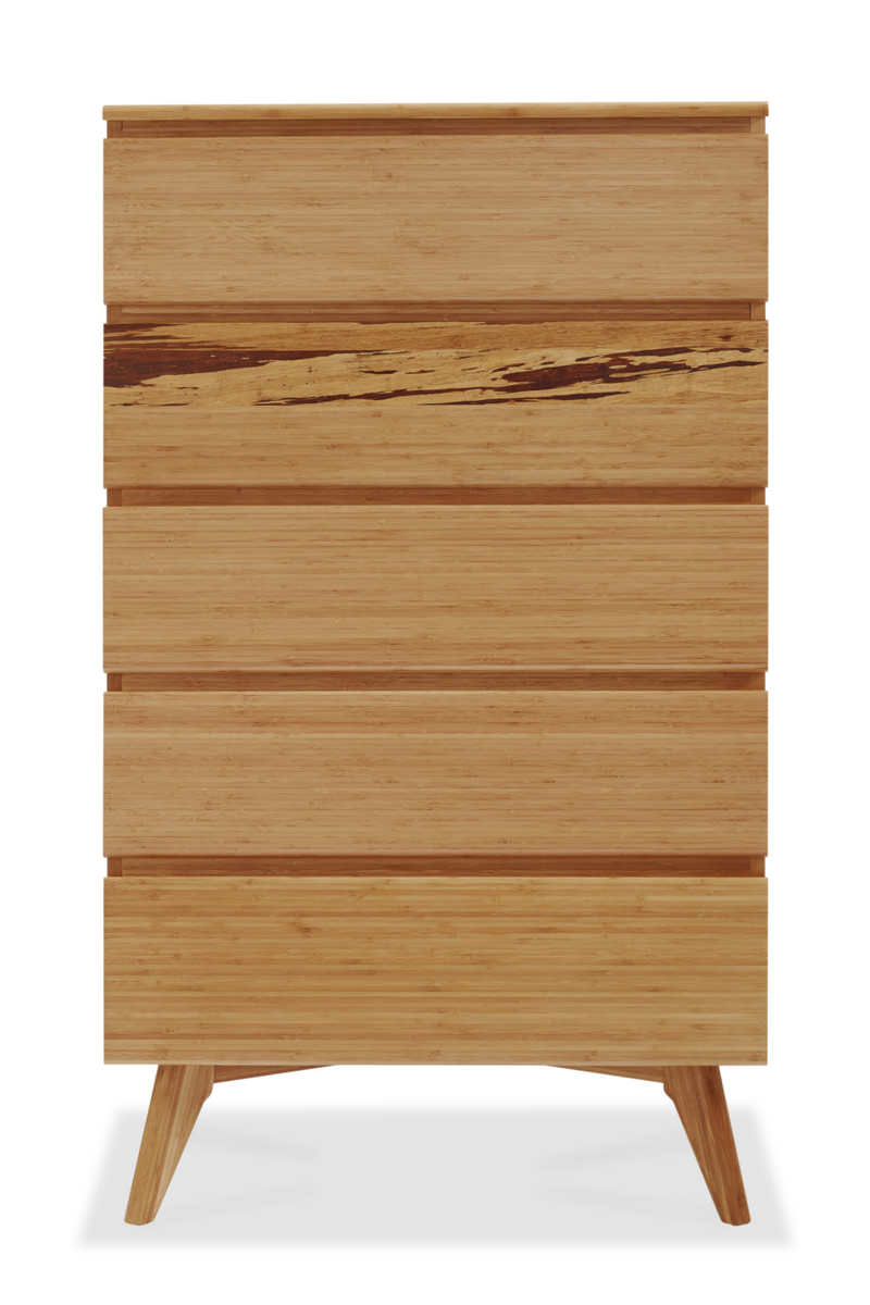 Bamboo High Drawer Chest | Greenington Azara | Woodfurniture.com