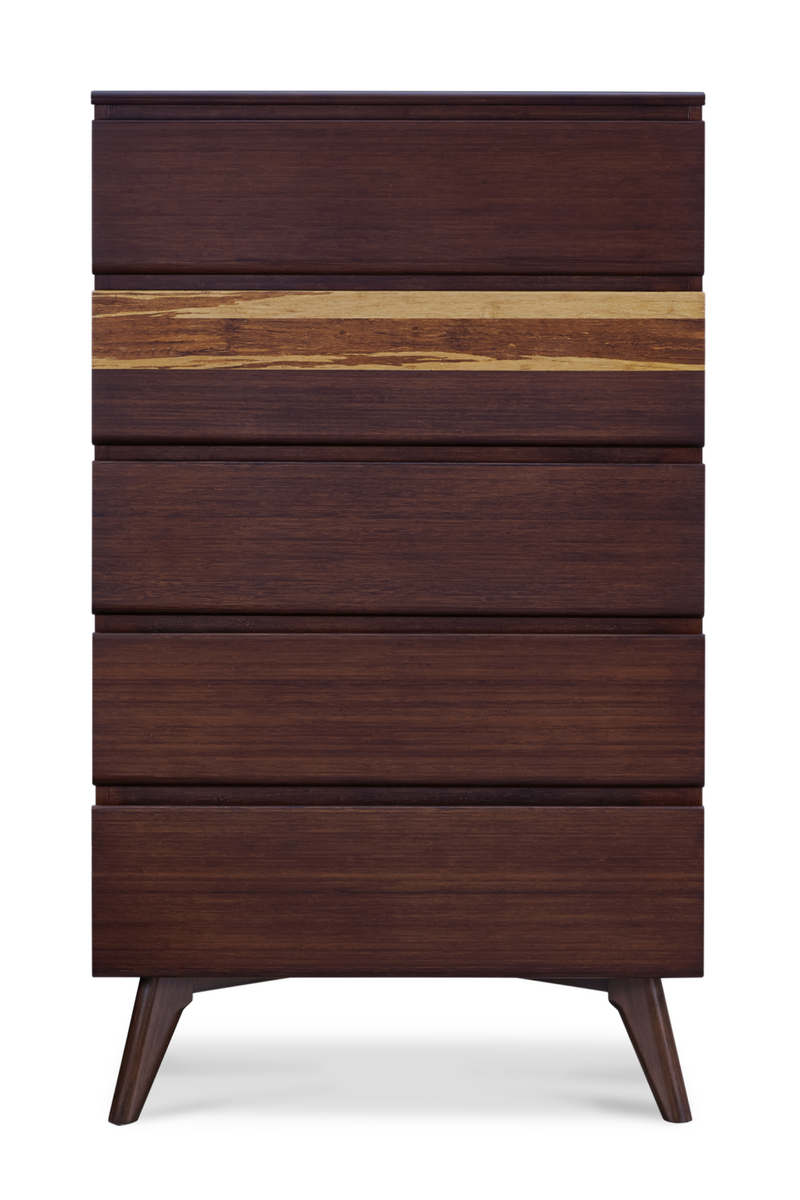 Bamboo High Drawer Chest | Greenington Azara | Woodfurniture.com