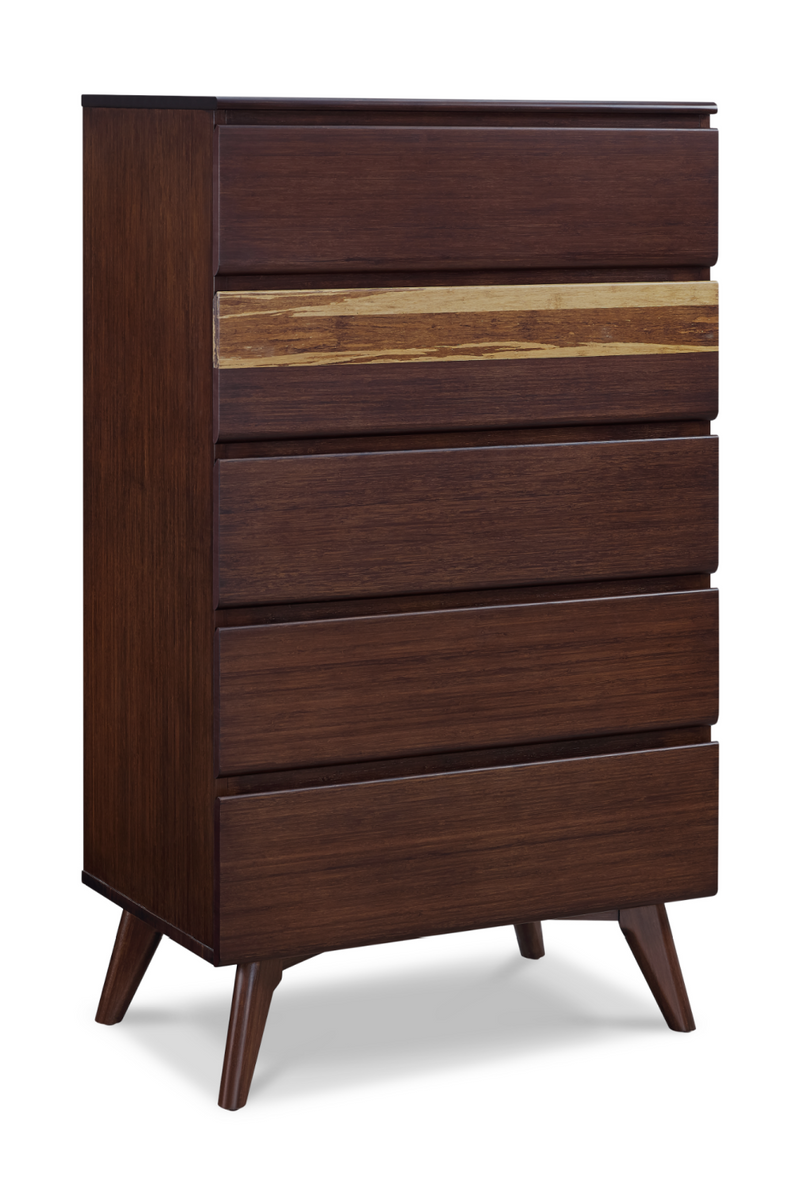 Bamboo High Drawer Chest | Greenington Azara | Woodfurniture.com