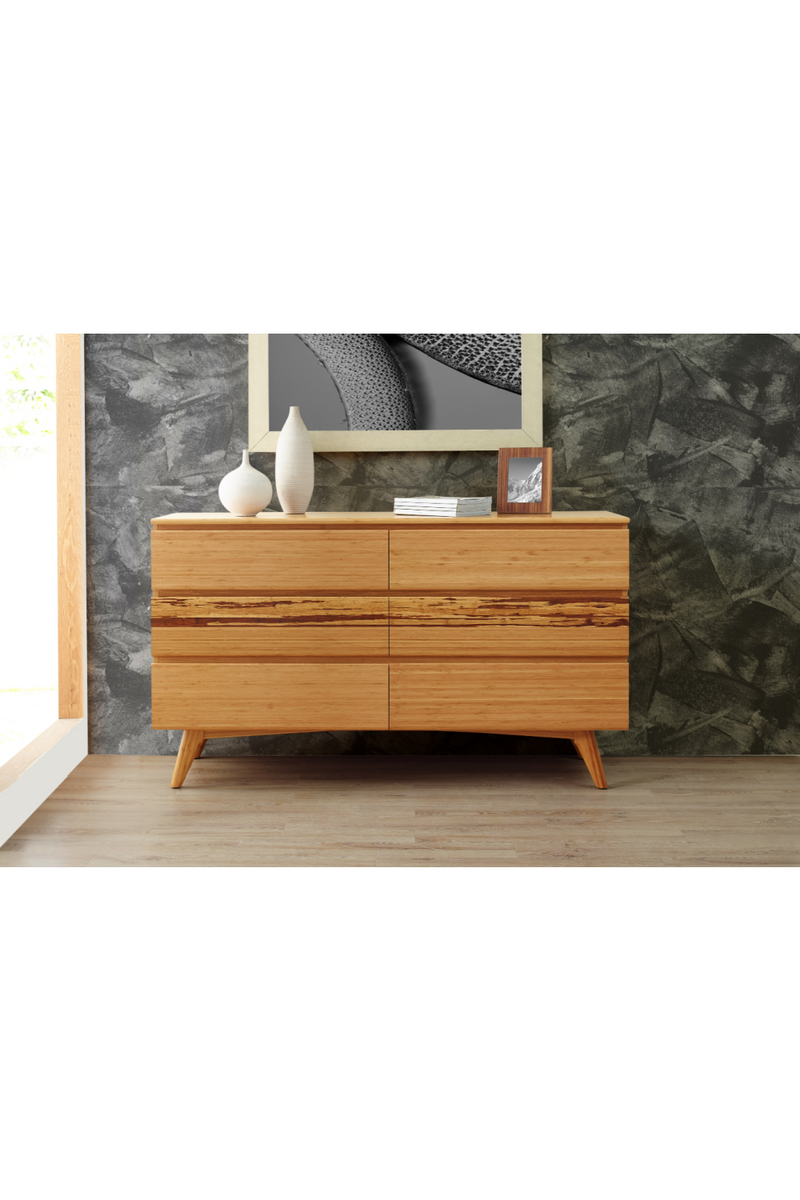 Bamboo High Drawer Chest | Greenington Azara | Woodfurniture.com