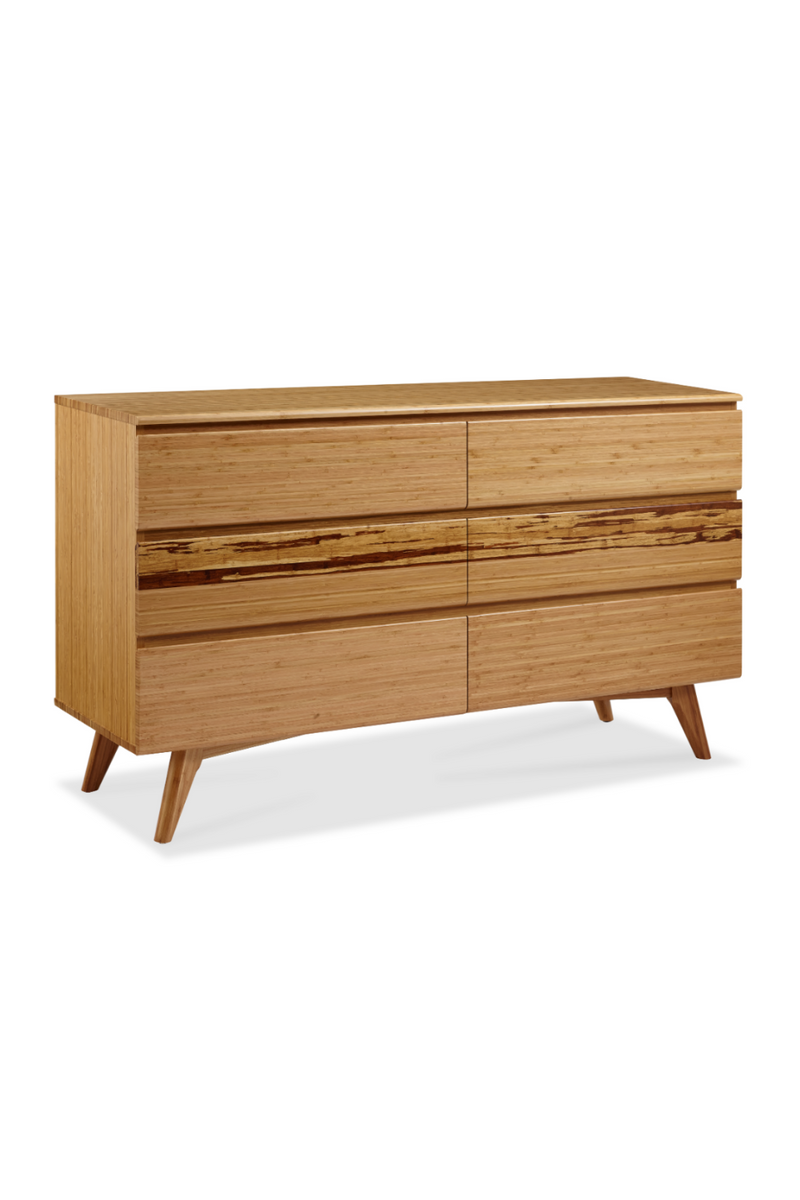 Bamboo High Drawer Chest | Greenington Azara | Woodfurniture.com