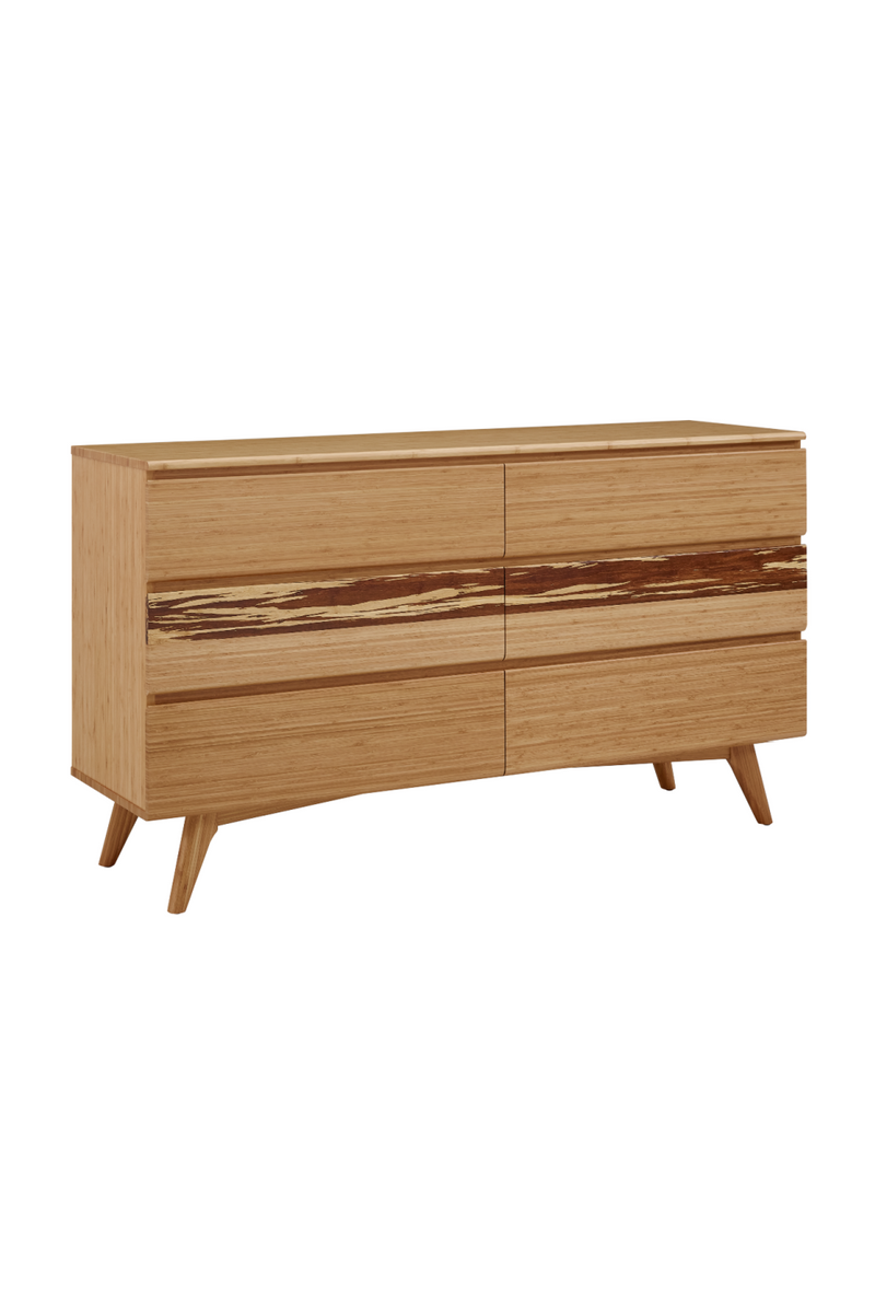 Bamboo High Drawer Chest | Greenington Azara | Woodfurniture.com