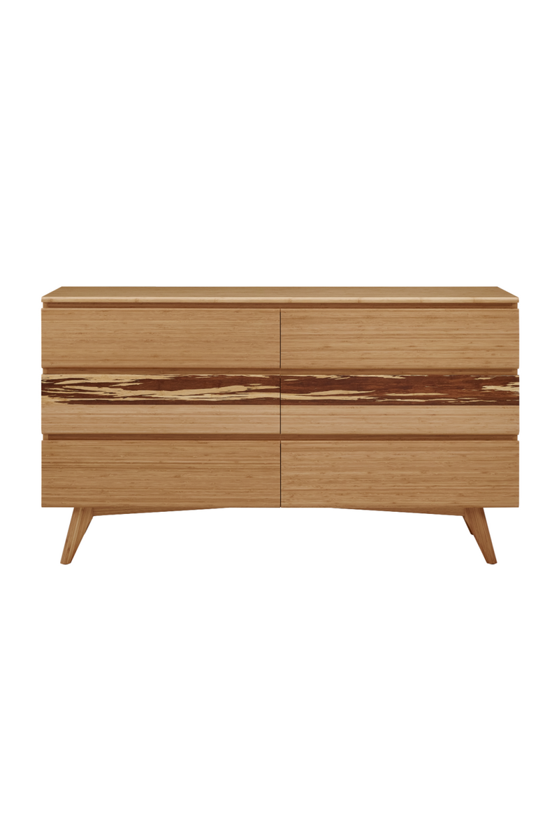 Bamboo High Drawer Chest | Greenington Azara | Woodfurniture.com