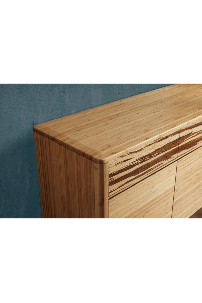 Tiger Bamboo Accented Sideboard | Greenington Azara | Woodfurniture.com