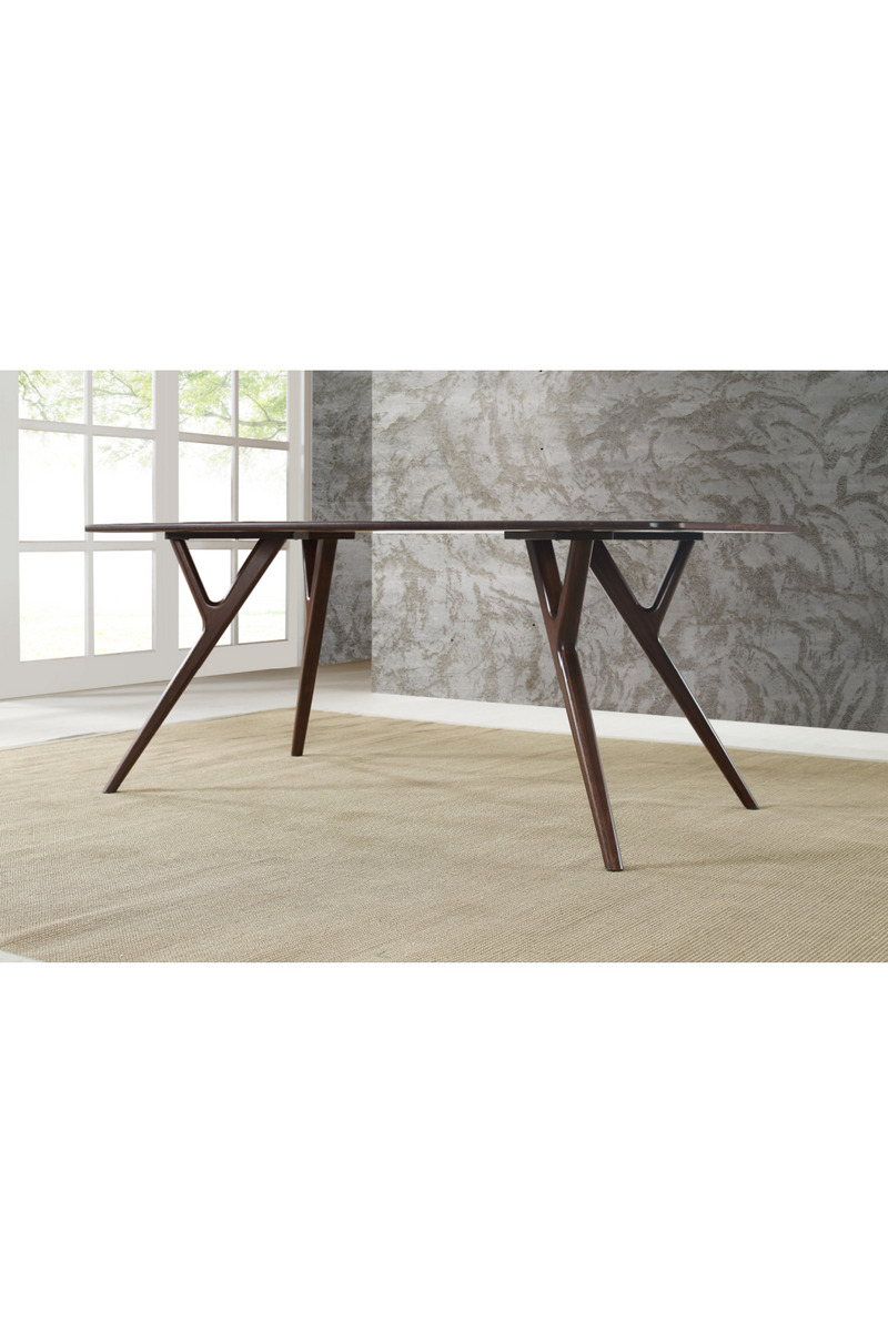 Tiger Bamboo Accented Dining Table | Greenington Azara | Woodfurniture.com