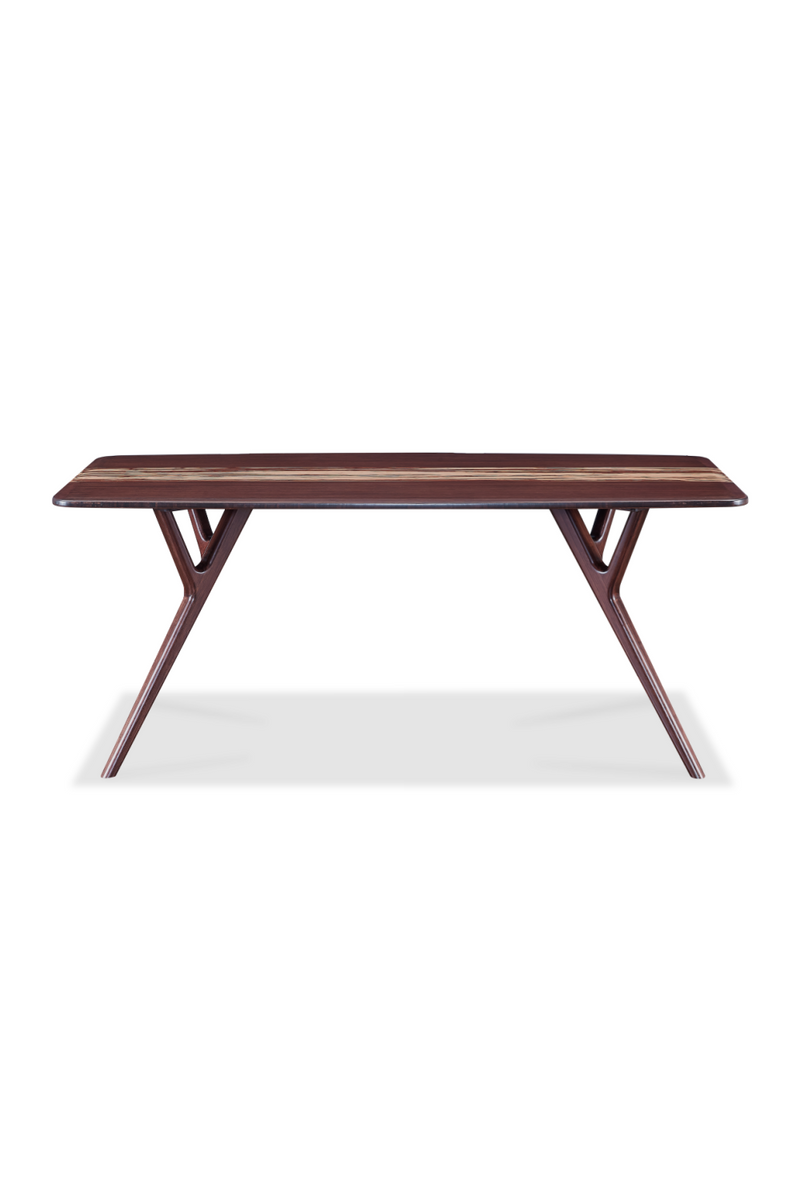 Tiger Bamboo Accented Dining Table | Greenington Azara | Woodfurniture.com