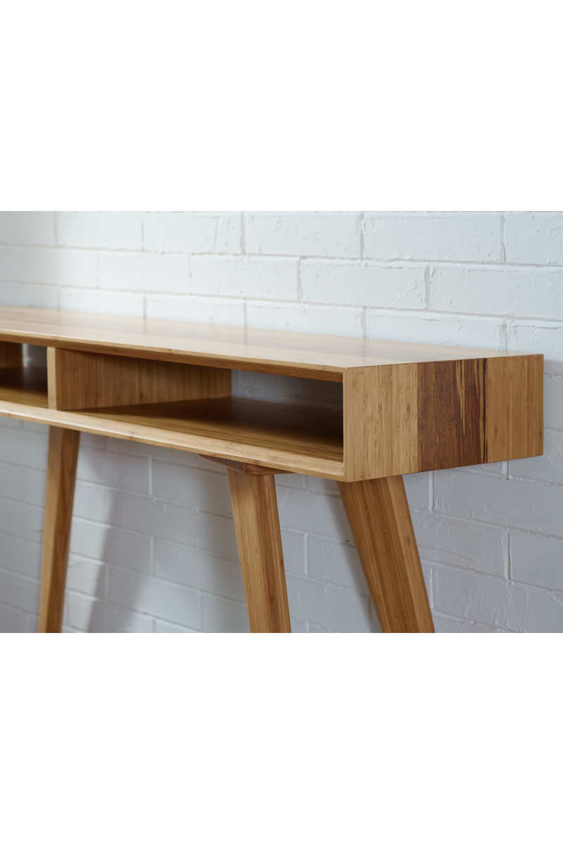 Modern Bamboo Console Table | Greenington Azara | Woodfurniture.com