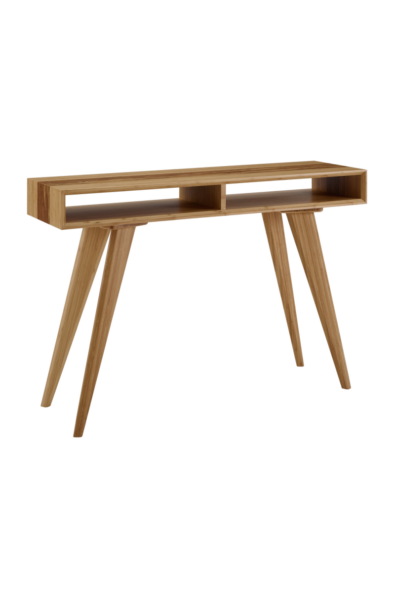 Modern Bamboo Console Table | Greenington Azara | Woodfurniture.com