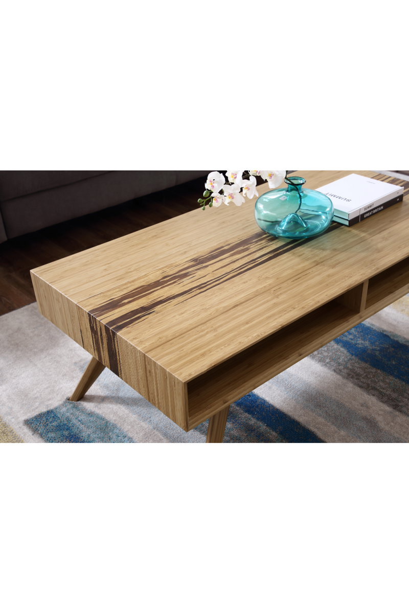 Modern Bamboo Coffee Table | Greenington Azara | Woodfurniture.com