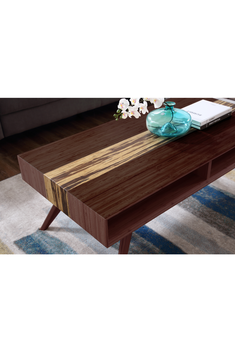 Modern Bamboo Coffee Table | Greenington Azara | Woodfurniture.com