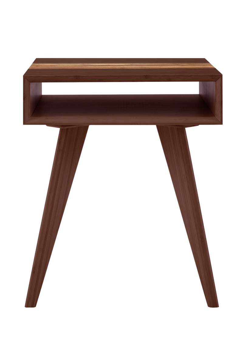 Tapered-Leg Bamboo End Table | Greenington Azara | Woodfurniture.com