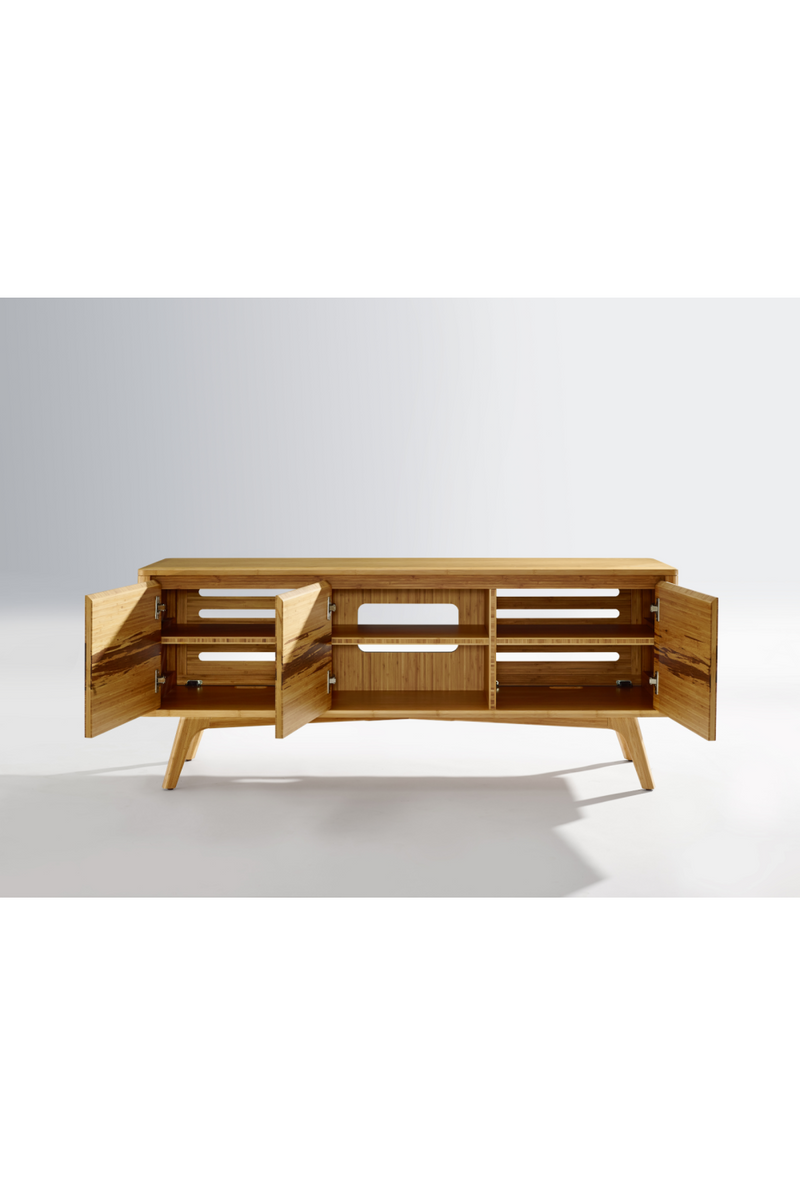 Solid Bamboo Media Cabinet | Greenington Azara | Woodfurniture.com