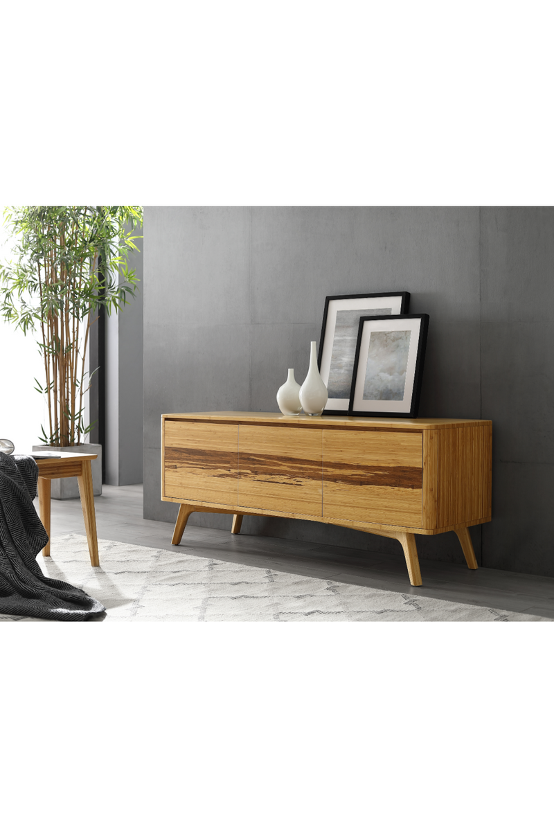 Solid Bamboo Media Cabinet | Greenington Azara | Woodfurniture.com