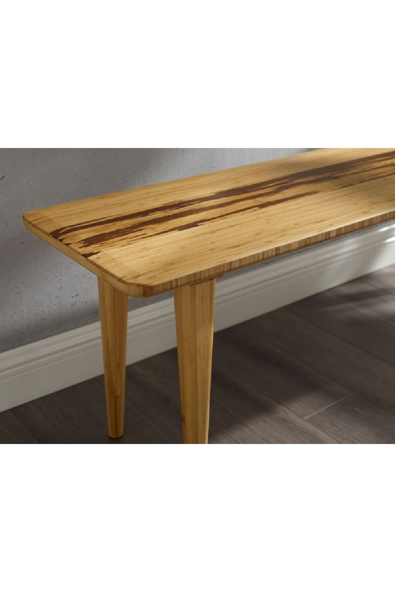 Beveled Bamboo Bench | Greenington Azara | Woodfurniture.com