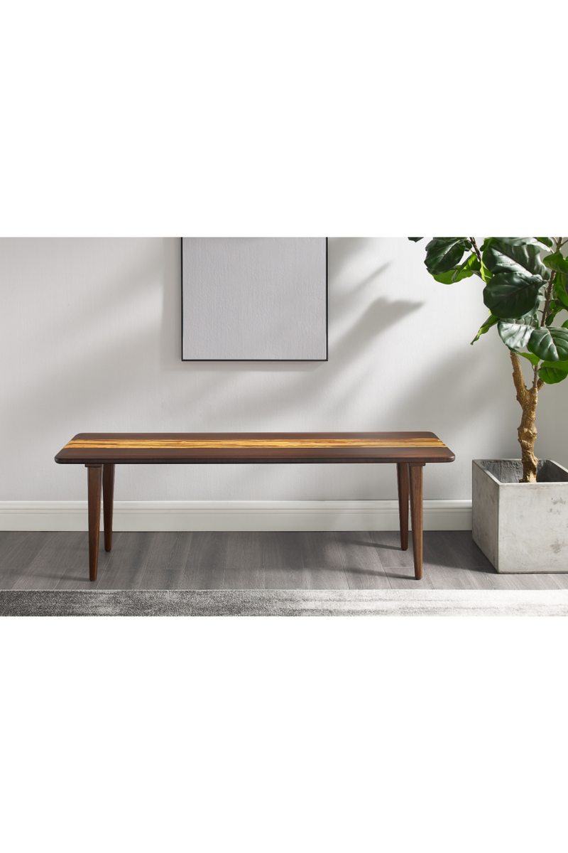 Beveled Bamboo Bench | Greenington Azara | Woodfurniture.com