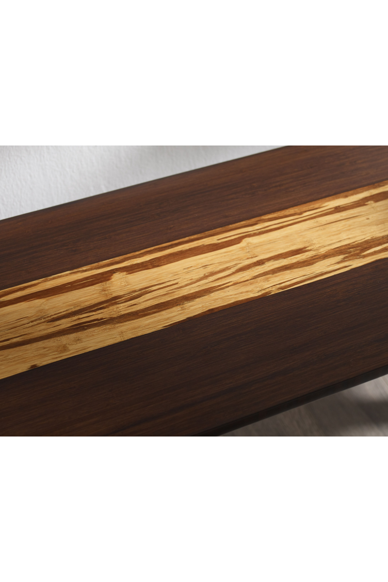 Beveled Bamboo Bench | Greenington Azara | Woodfurniture.com