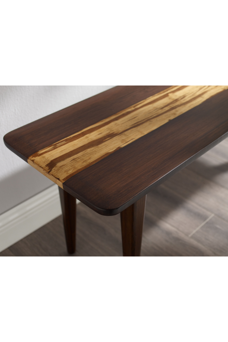 Beveled Bamboo Bench | Greenington Azara | Woodfurniture.com