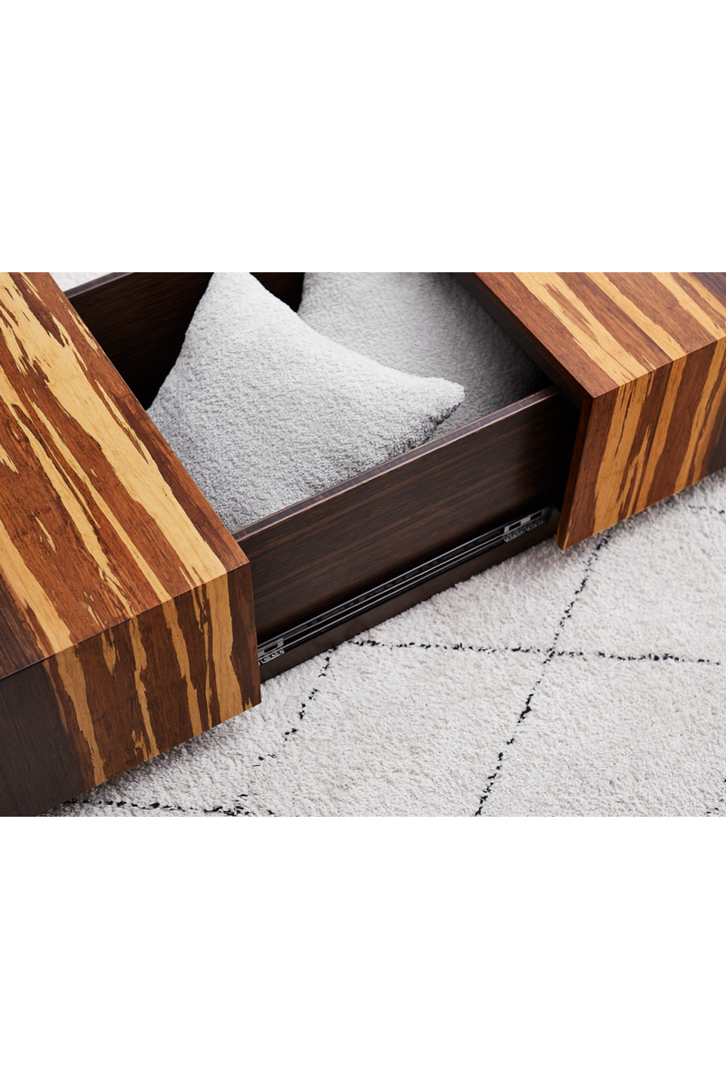 Bamboo Storage Coffee Table | Greenington Azara | Woodfurniture.com