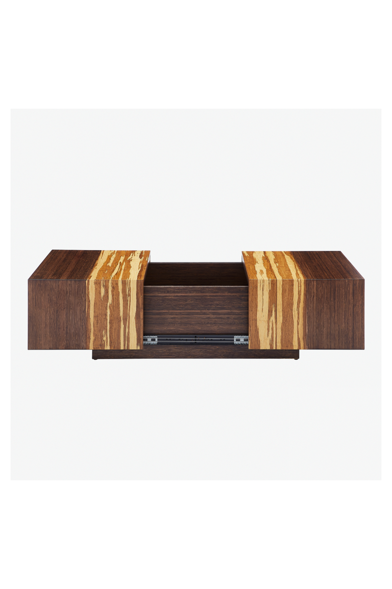 Bamboo Storage Coffee Table | Greenington Azara | Woodfurniture.com