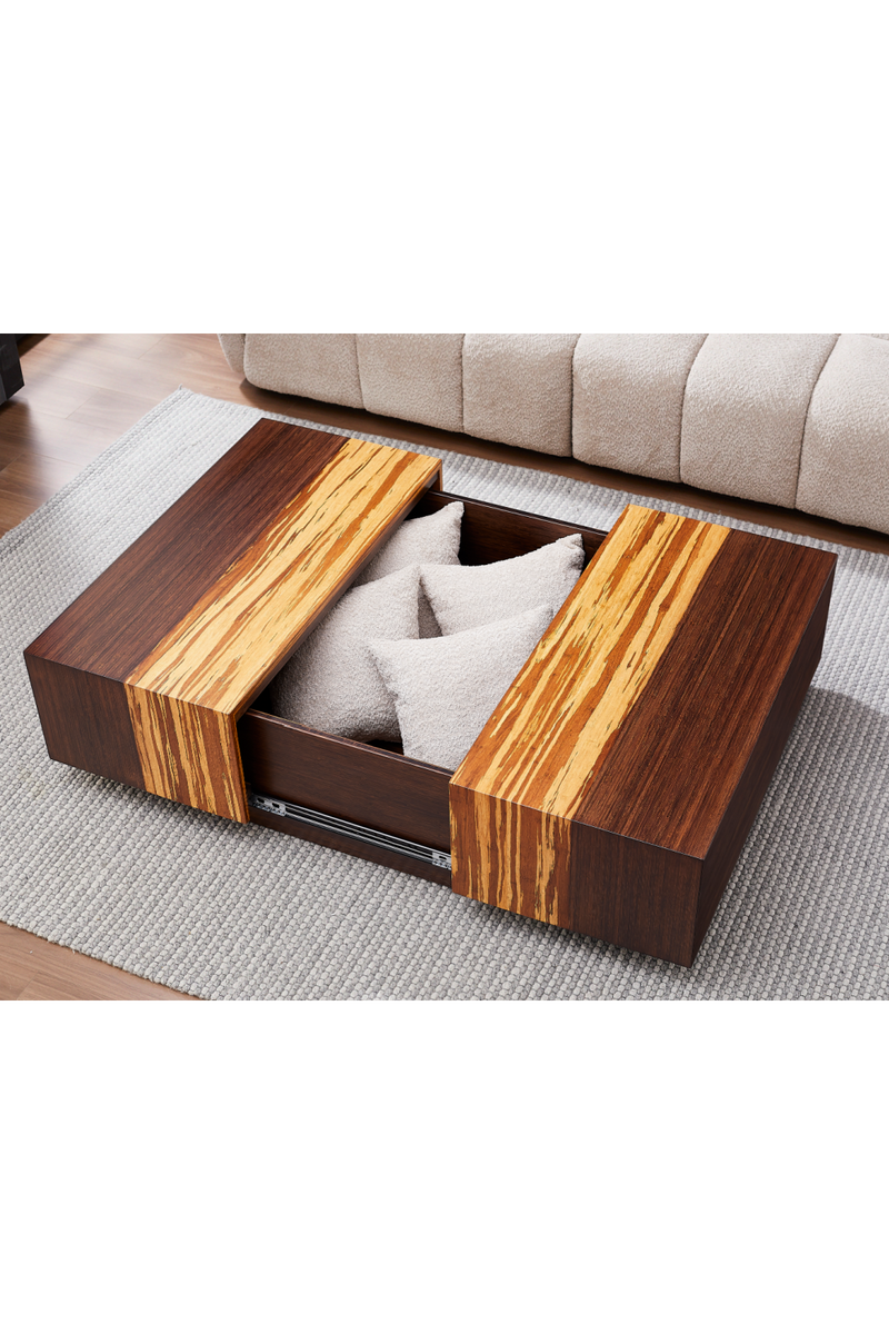 Bamboo Storage Coffee Table | Greenington Azara | Woodfurniture.com