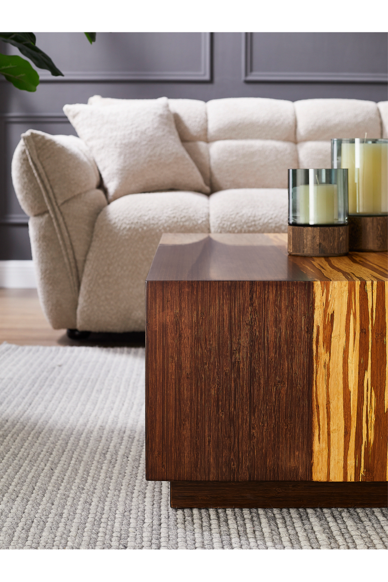 Bamboo Storage Coffee Table | Greenington Azara | Woodfurniture.com