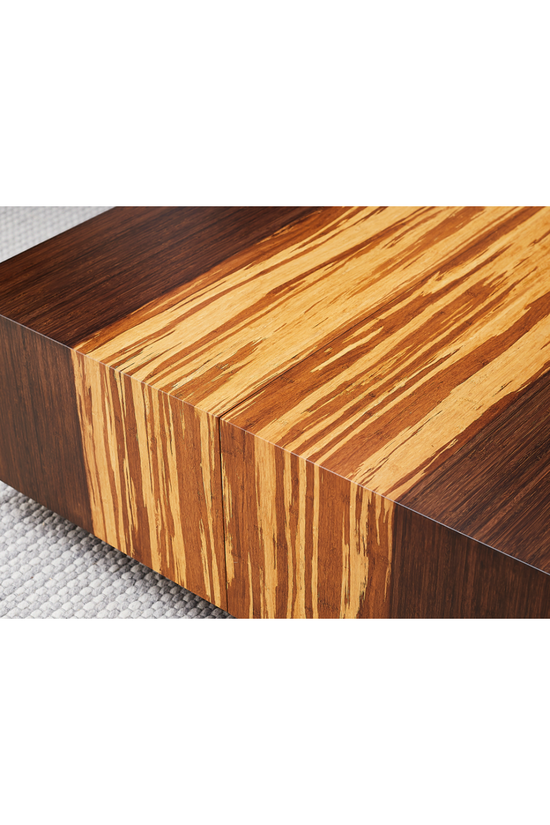 Bamboo Storage Coffee Table | Greenington Azara | Woodfurniture.com