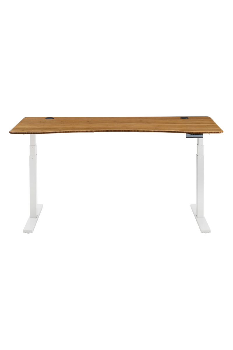 Adjustable Bamboo Hi-Low Desk | Greenington Ascent | Woodfurniture.com