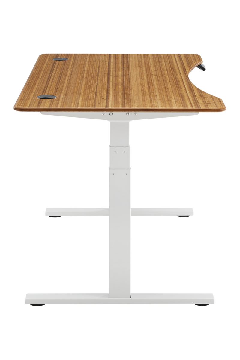 Adjustable Bamboo Hi-Low Desk | Greenington Ascent | Woodfurniture.com