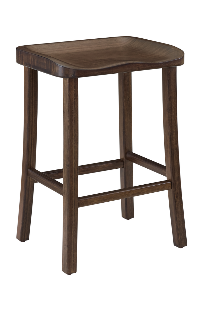 Solid Bamboo Counter Stools (2) | Greenington Tulip | Woodfurniture.com