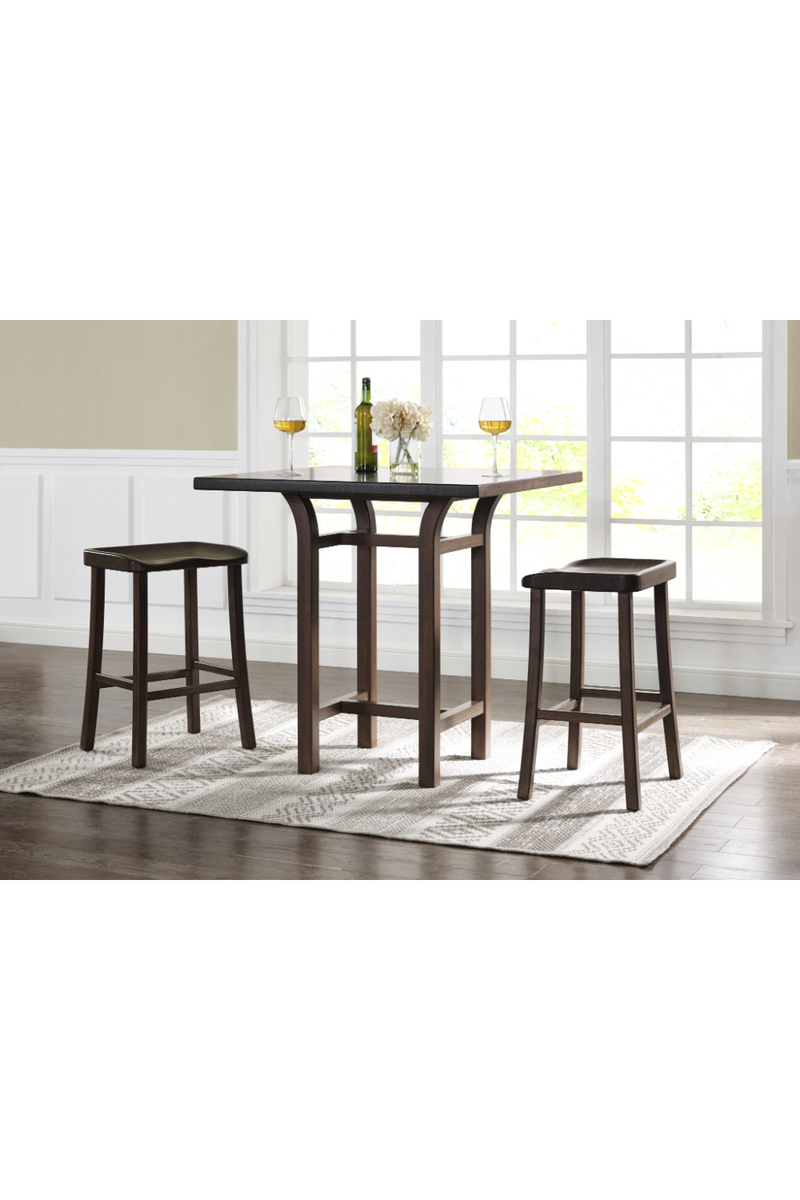 Solid Bamboo Counter Stools (2) | Greenington Tulip | Woodfurniture.com