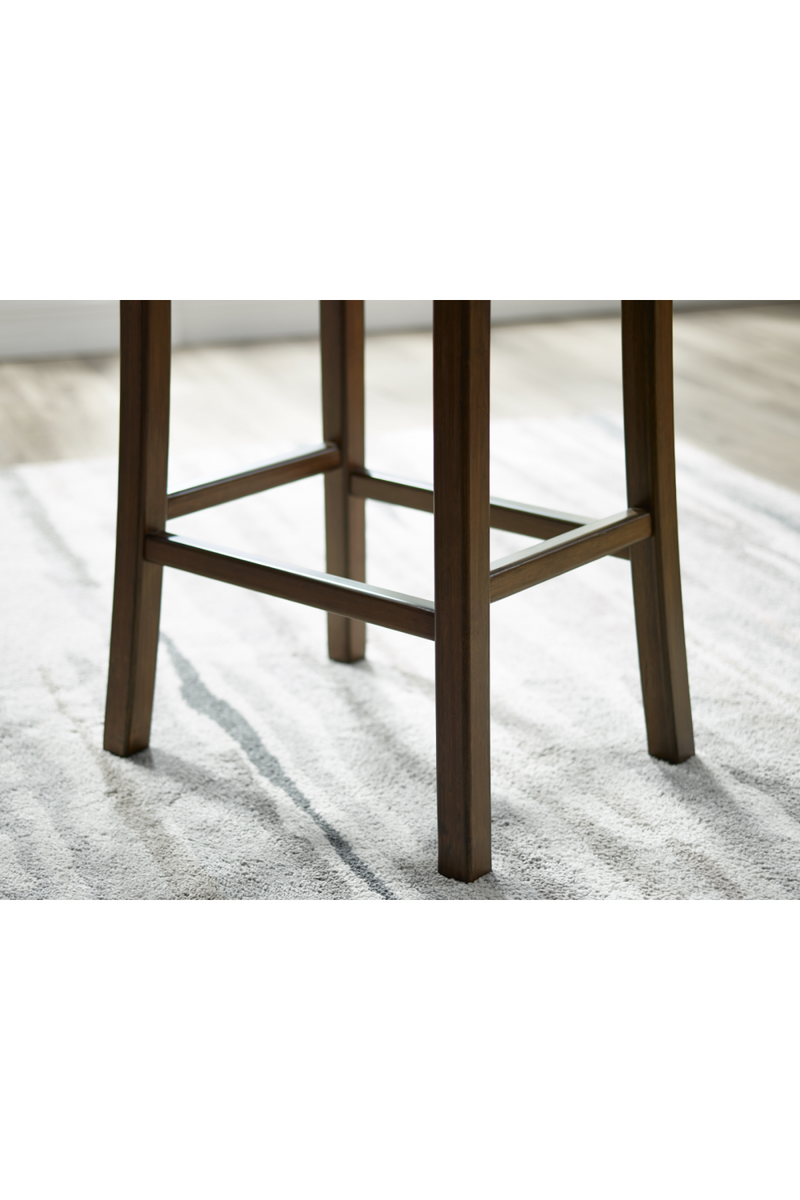 Solid Bamboo Counter Stools (2) | Greenington Tulip | Woodfurniture.com