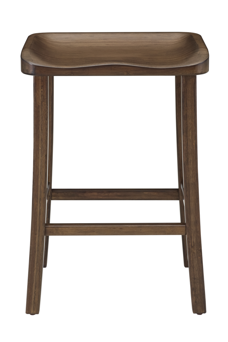 Solid Bamboo Counter Stools (2) | Greenington Tulip | Woodfurniture.com