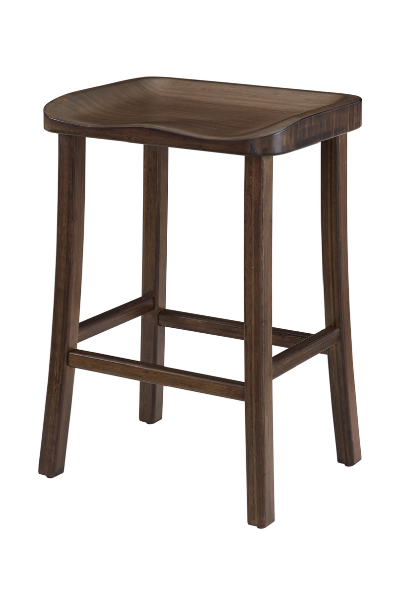 Solid Bamboo Counter Stools (2) | Greenington Tulip | Woodfurniture.com