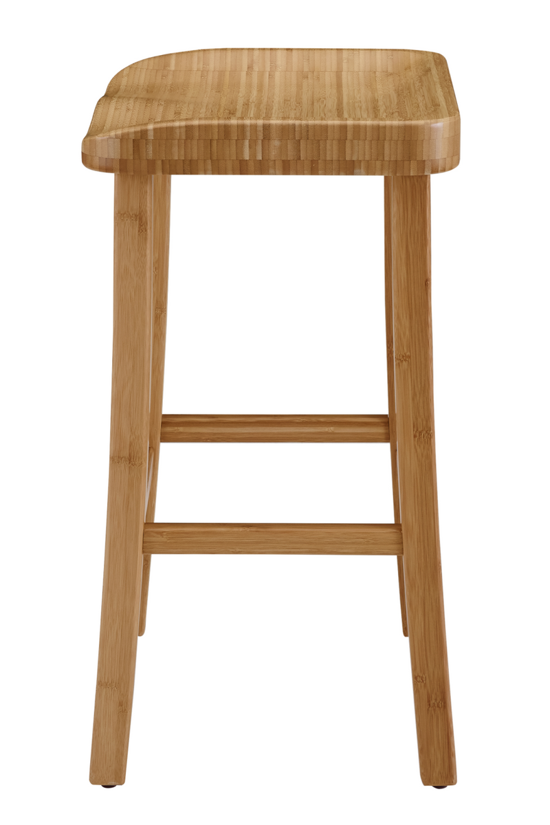 Solid Bamboo Counter Stools (2) | Greenington Tulip | Woodfurniture.com