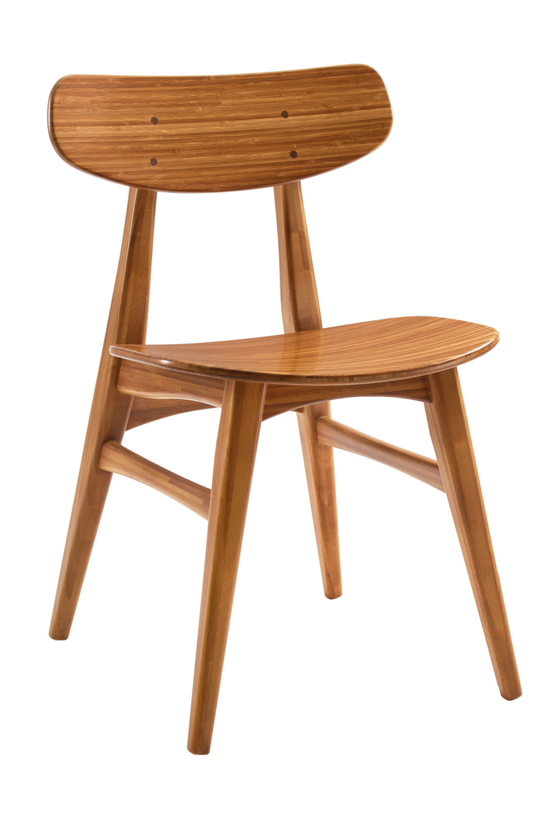 Scandinavian Bamboo Dining Chair (Set of 2) | Greenington Cassia | Oroatrade.com